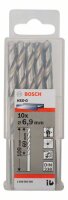 Bosch Metallbohrer HSS-G, DIN 338, 6,9 x 69 x 109 mm, 10er-Pack