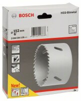 Bosch Lochsäge HSS-Bimetall für Standardadapter, 152 mm, 6-Zoll