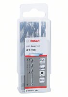 Bosch HSS PointTeQ Sechskantbohrer 6,0 mm, 10er-Pack