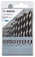 Bosch HSS-Spiralbohrer-Set PointTeQ, 13-tlg.,...