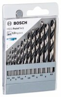 Bosch HSS-Spiralbohrer-Set PointTeQ, 13-tlg., 1,5–6,5 mm