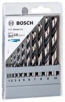 Bosch HSS-Spiralbohrer-Set PointTeQ, 10-tlg.,...