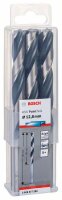 Bosch Metallspiralbohrer HSS PointTeQ, DIN 338, 12,8 mm, 5er-Pack