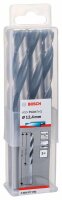 Bosch Metallspiralbohrer HSS PointTeQ, DIN 338, 12,4 mm, 5er-Pack