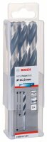 Bosch Metallspiralbohrer HSS PointTeQ, DIN 338, 11,6 mm, 5er-Pack