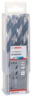 Bosch Metallspiralbohrer HSS PointTeQ, DIN 338, 10,8 mm, 5er-Pack