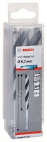 Bosch Metallspiralbohrer HSS PointTeQ, DIN 338, 8,2 mm, 10er-Pack