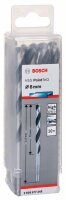 Bosch Metallspiralbohrer HSS PointTeQ, DIN 338, 8,0 mm, 10er-Pack