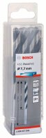 Bosch Metallspiralbohrer HSS PointTeQ, DIN 338, 7,7 mm, 10er-Pack