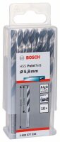 Bosch Metallspiralbohrer HSS PointTeQ, DIN 338, 5,8 mm, 10er-Pack