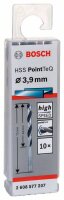 Bosch Metallspiralbohrer HSS PointTeQ, DIN 338, 3,9 mm, 10er-Pack