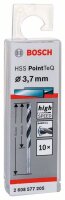 Bosch Metallspiralbohrer HSS PointTeQ, DIN 338, 3,7 mm, 10er-Pack