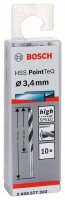 Bosch Metallspiralbohrer HSS PointTeQ, DIN 338, 3,4 mm, 10er-Pack