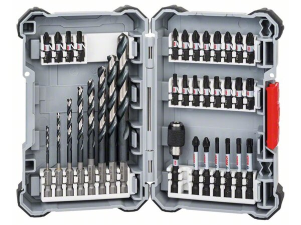 Bosch 35-tlg. Impact Control HSS-Bohrer- und Schrauberbit-Set