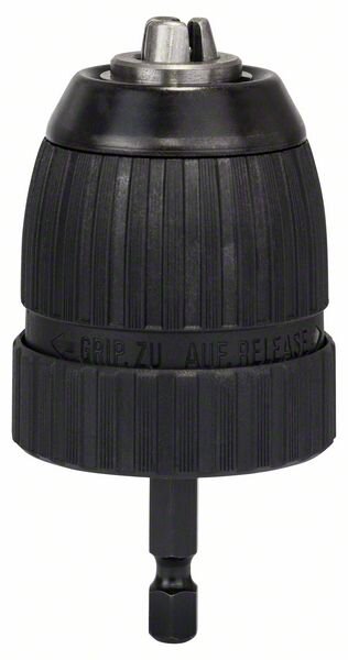 Bosch Schnellspannbohrfutter bis 10 mm, 1 - 10 mm, 1/4-Zoll - Außensechskantschaft