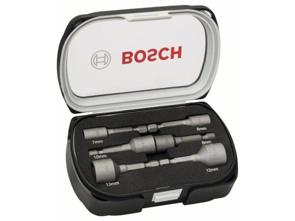 Bosch 6-tlg. Steckschlüssel-Set, 6–13 mm