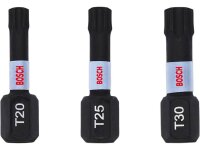 Bosch Impact Control T Insert Bits, 3 Stk.