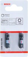 Bosch Impact Control T40 Insert Bits, 2 Stk.