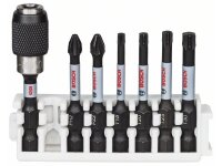 Bosch Schrauberbit-Set Impact Control, 7-teilig, PH2,...