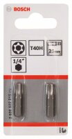 Bosch T40H Security-Torx®-Schrauberbit Extra-Hart, 2...