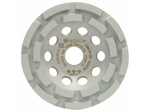 Bosch Diamanttopfscheibe Best for Concrete 125 x 22,23 x 4,5 mm