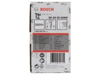 Bosch Senkkopf-Stift SK64 20NR, 50 mm Edelstahl, 2000 Stk.