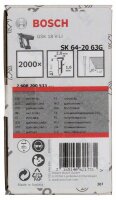 Bosch Senkkopf-Stift SK64 20G, 63 mm verzinkt, 2000 Stk.