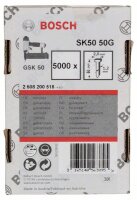 Bosch Senkkopf-Stift SK50 50G, 1,2 mm, 50 mm, verzinkt,...