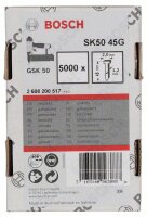 Bosch Senkkopf-Stift SK50 45G, 1,2 mm, 45 mm, verzinkt,...