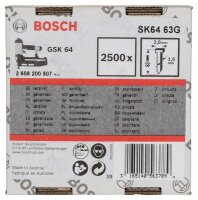 Bosch Senkkopf-Stift SK64 63G, 1,6 mm, 63 mm, verzinkt,...