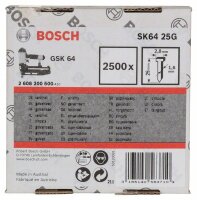 Bosch Senkkopf-Stift SK64 25G, 1,6 mm, 25 mm, verzinkt,...