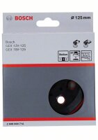 Bosch 8-Loch Schleifteller, 125 mm, mittel, passend zu: GEX 12V-125, GEX 18V-125 Prof