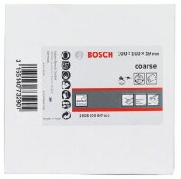 Bosch Vliesschleifwalze für Satinierer, 19 mm, grob, 100 mm