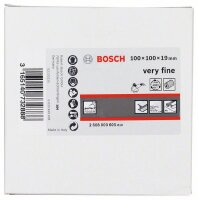 Bosch Lamellenschleifwalze mit Vlies, 19 mm, super fein, 100 mm