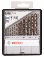 Bosch 13-tlg. Metallbohrer-Set, Robust Line, HSS-Co,...