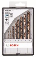 Bosch 10-tlg. Metallbohrer-Set, Robust Line, HSS-Co,...