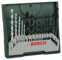 Bosch Mini-X-Line Mixed-Set, 15-teilig, 5 Stein-, 5...