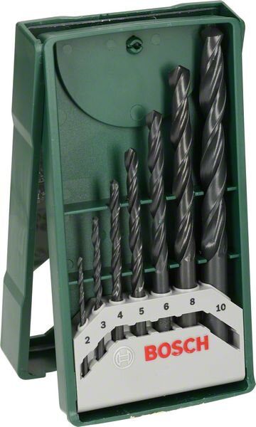 Bosch Mini-X-Line-Metallbohrer-Set, 7-teilig