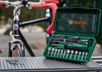 Bosch Schraubendreher-Set, 46-teilig, mit Bit Garage im Handgriff