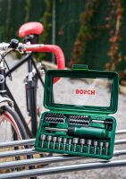 Bosch Schraubendreher-Set, 46-teilig, mit Bit Garage im Handgriff