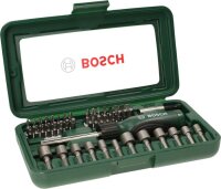 Bosch Schraubendreher-Set, 46-teilig, mit Bit Garage im...