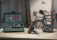 Bosch Schraubendreher-Set, 46-teilig, mit Bit Garage im Handgriff