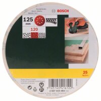 Bosch Schleifblatt-Set für Exzenterschleifer, 8...