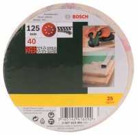 Bosch Schleifblatt-Set für Exzenterschleifer, 8...