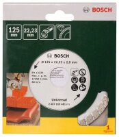 Bosch Diamanttrennscheibe Turbo, Durchmesser: 125 mm