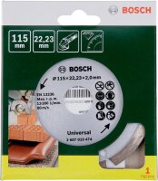 Bosch Diamanttrennscheibe für Baumaterial,...