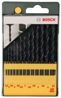 Bosch Metallbohrer-Set HSS-R, 13-teilig, 1,5 - 6,5 mm