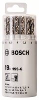 Bosch 19-tlg. Metallbohrer-Set HSS-G, DIN 338, 135°...