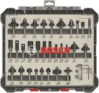 Bosch 30-teiliges Fräser-Set, 8-mm-Schaft. Für...