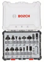 Bosch 15-teiliges Fräser-Set, 8-mm-Schaft. Für...